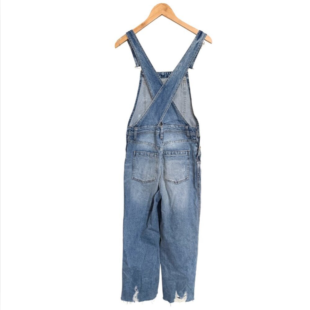 Free People Boyfriend Slouchy Overalls. Size 26 - Picture 4 of 6